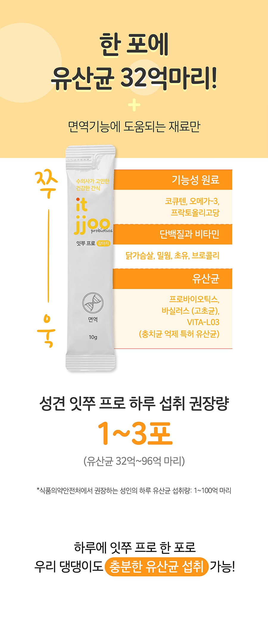 it 잇쭈 프로 도그 면역 특대용량 (8개입*8개)-상품이미지-3